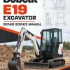 Bobcat E19 Excavator Repair Service Manual Bobcat E19 Excavator Repair Service Manual