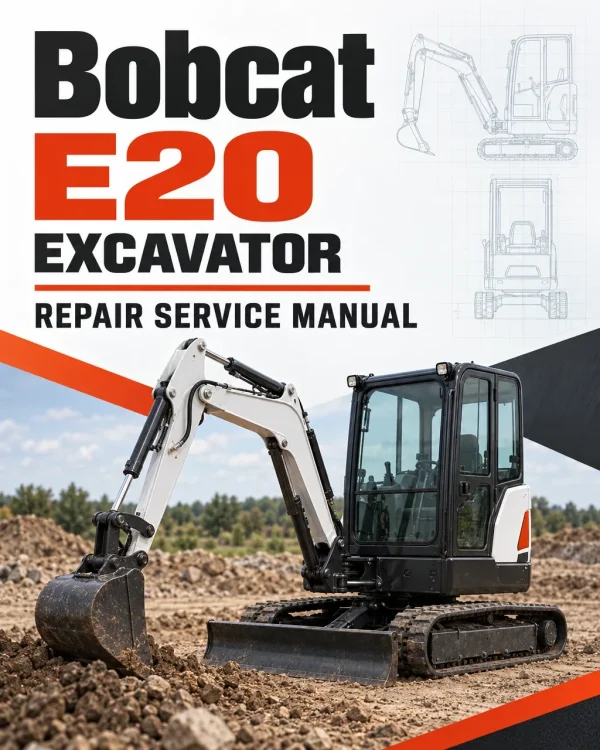 Bobcat E20 Excavator Repair Service Manual Bobcat E20 Excavator Repair Service Manual