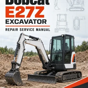 Bobcat E27Z Excavator Repair Service Manual