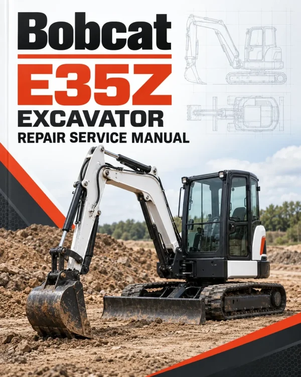 Bobcat E35Z Excavator Repair Service Manual Bobcat E35Z Excavator Repair Service Manual