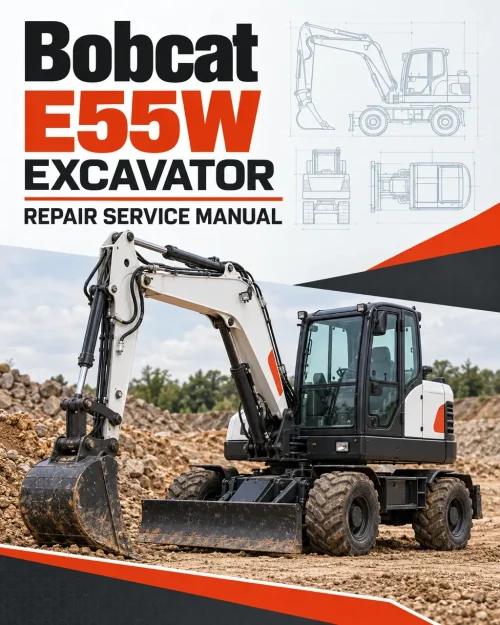 Bobcat E55W Excavator Repair Service Manual Bobcat E55W Excavator Repair Service Manual
