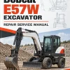Bobcat E57W Excavator Repair Service Manual