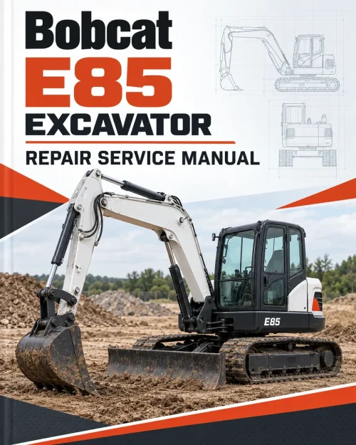 Bobcat E85 Excavator Repair Service Manual Bobcat E85 Excavator Repair Service Manual