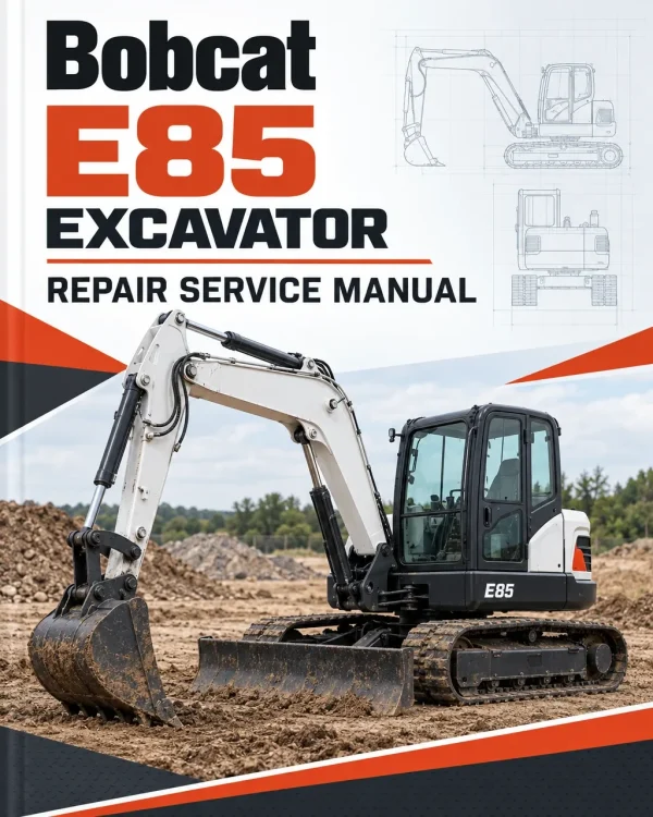 Bobcat E85 Excavator Repair Service Manual Bobcat E85 Excavator Repair Service Manual