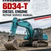 Mitsubishi 6D34-T Diesel Engine Repair Service Manual