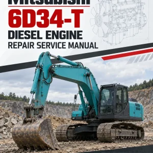 Mitsubishi 6D34-T Diesel Engine Repair Service Manual Mitsubishi 6D34-T Diesel Engine Repair Service Manual