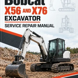 Bobcat X56 and X76 Excavator Service Manual Bobcat X56 and X76 Excavator Service Manual