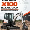 Bobcat X100 Excavator Service Manual Bobcat X100 Excavator Service Manual