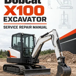 Bobcat X100 Excavator Service Manual