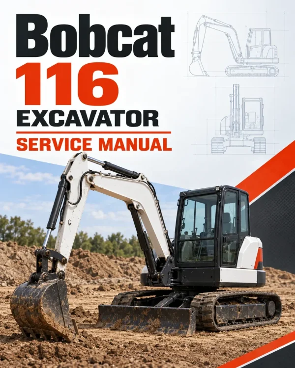 Bobcat 116 Excavator Service Manual Bobcat 116 Excavator Service Manual