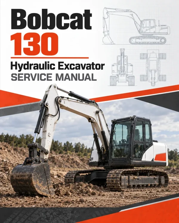 Bobcat 130 Hydraulic Excavator Service Manual