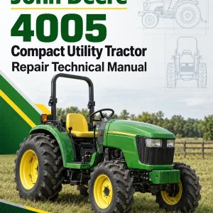 John Deere 4005 Compact Utility Tractor Repair Technical Manual John Deere 4005 Compact Utility Tractor Repair Technical Manual