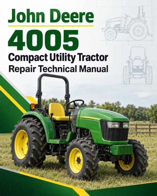 John Deere 4005 Compact Utility Tractor Repair Technical Manual John Deere 4005 Compact Utility Tractor Repair Technical Manual