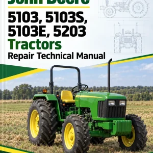 John Deere 5103, 5103S, 5103E, 5203 Tractors Repair Technical Manual John Deere 5103, 5103S, 5103E, 5203 Tractors Repair Technical Manual