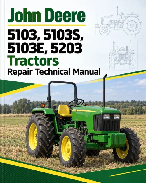 John Deere 5103, 5103S, 5103E, 5203 Tractors Repair Technical Manual John Deere 5103, 5103S, 5103E, 5203 Tractors Repair Technical Manual