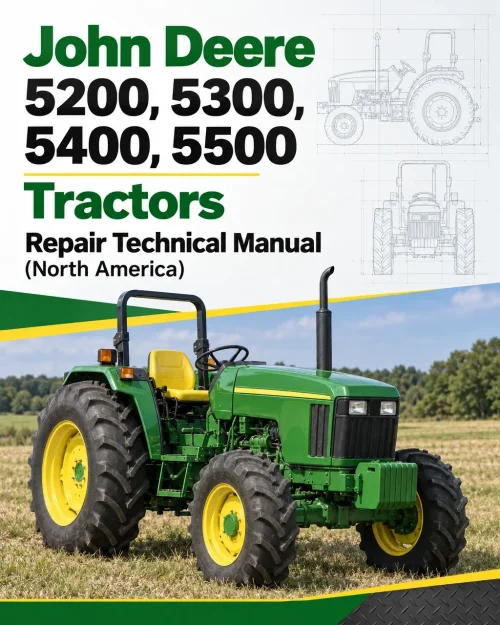 John Deere 5200, 5300, 5400, 5500 Tractors Repair Technical Manual (North America) John Deere 5200, 5300, 5400, 5500 Tractors Repair Technical Manual (North America)