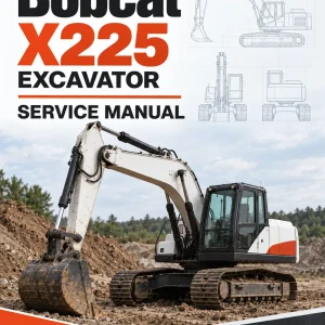 Bobcat X225 Excavator Service Manual