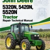 John Deere 5320N, 5420N, 5520N Tractor Repair Technical Manual