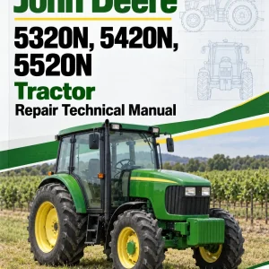 John Deere 5320N, 5420N, 5520N Tractor Repair Technical Manual