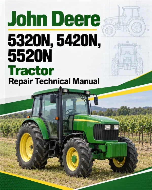 John Deere 5320N, 5420N, 5520N Tractor Repair Technical Manual