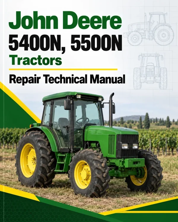 John Deere 5400N, 5500N Tractors Repair Technical Manual John Deere 5400N, 5500N Tractors Repair Technical Manual