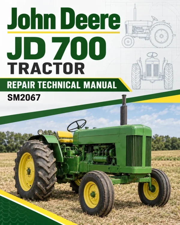 John Deere JD 700 Tractor Repair Technical Manual SM2067 John Deere JD 700 Tractor Repair Technical Manual SM2067