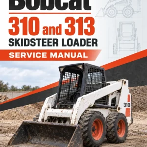 Bobcat 310 and 313 Skidsteer Loader Service Manual