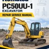 Komatsu PC50UU-1 Excavator Repair Service Manual Komatsu PC50UU-1 Excavator Repair Service Manual