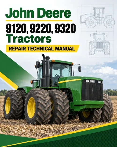 John Deere 9120, 9220, 9320 Tractors Repair Technical Manual John Deere 9120, 9220, 9320 Tractors Repair Technical Manual