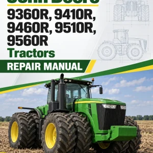 John Deere 9360R, 9410R, 9460R, 9510R, 9560R Tractors Repair Manual