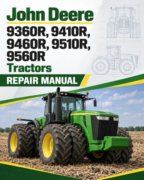 John Deere 9360R, 9410R, 9460R, 9510R, 9560R Tractors Repair Manual