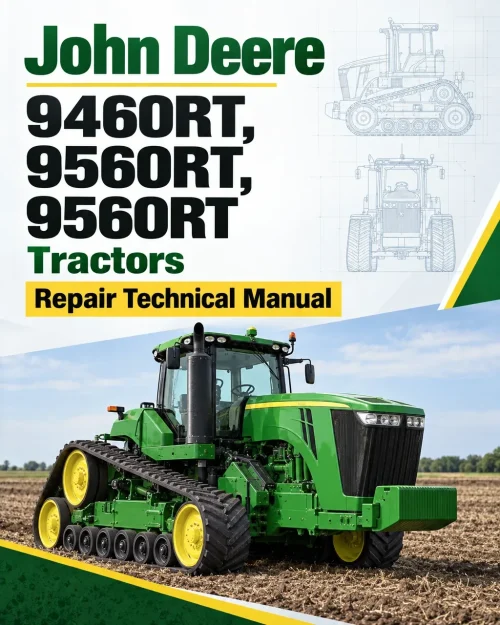 John Deere 9460RT, 9560RT, 9560RT Tractors Repair Technical Manual John Deere 9460RT, 9560RT, 9560RT Tractors Repair Technical Manual