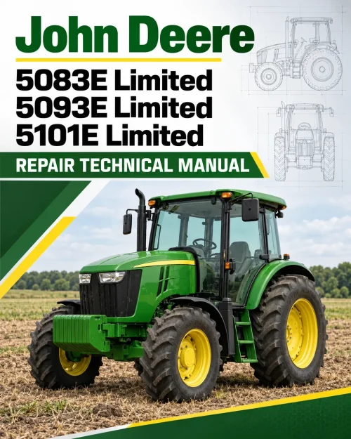 John Deere 5083E Limited, 5093E Limited, 5101E Limited Repair Technical Manual John Deere 5083E Limited, 5093E Limited, 5101E Limited Repair Technical Manual