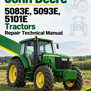John Deere 5083E, 5093E, 5101E Tractors Repair Technical Manual