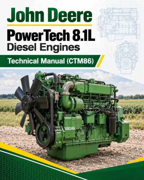 John Deere PowerTech 8.1L Diesel Engines Technical Manual (CTM86)