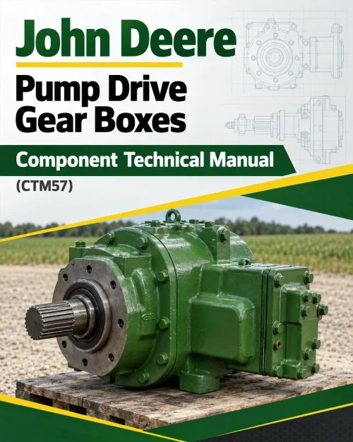 John Deere Pump Drive Gear Boxes Component Technical Manual (CTM57) John Deere Pump Drive Gear Boxes Component Technical Manual (CTM57)