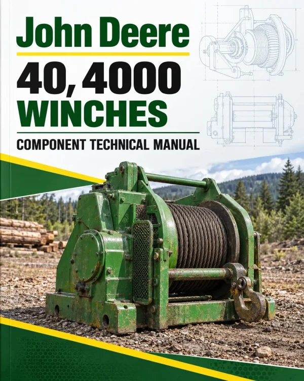 John Deere 40, 4000 Winches Component Technical Manual (CTM25)