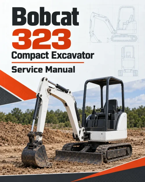Bobcat 323 Compact Excavator Service Manual Bobcat 323 Compact Excavator Service Manual