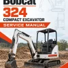 Bobcat 324 Compact Excavator Service Manual