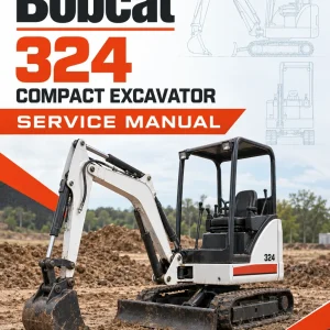 Bobcat 324 Compact Excavator Service Manual