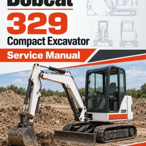 Bobcat 329 Compact Excavator Service Manual