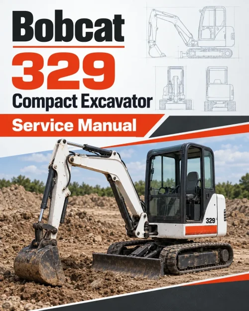 Bobcat 329 Compact Excavator Service Manual