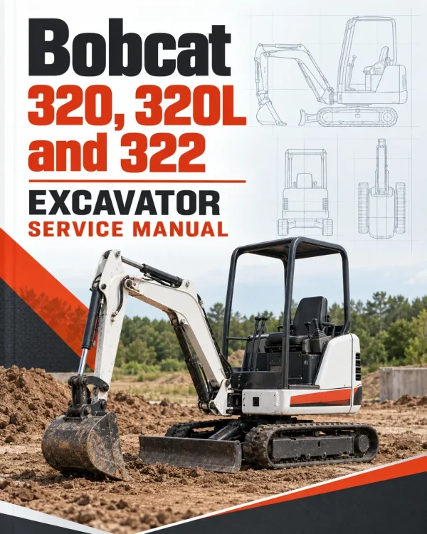 Bobcat 320, 320L and 322 Excavator Service Manual