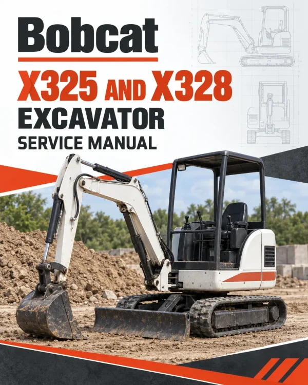Bobcat X325 and X328 Excavator Service Manual Bobcat X325 and X328 Excavator Service Manual