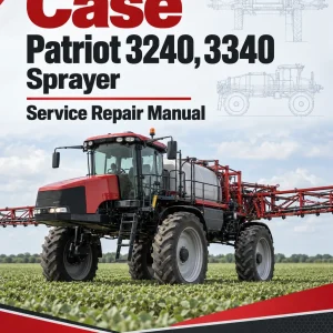 Case Patriot 3240, 3340 Sprayer Repair Service Manual