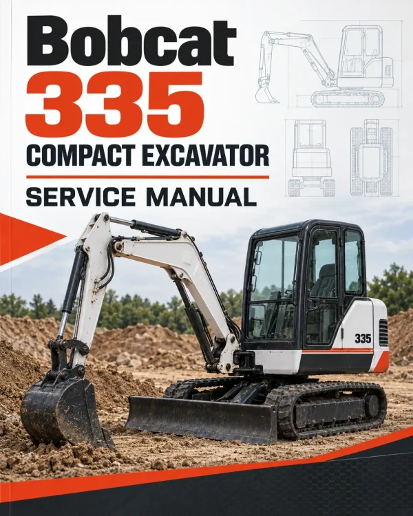 Bobcat 335 Compact Excavator Service Manual