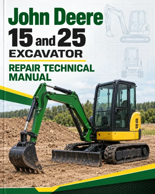 John Deere 15 and 25 Excavator Repair Technical Manual John Deere 15 and 25 Excavator Repair Technical Manual