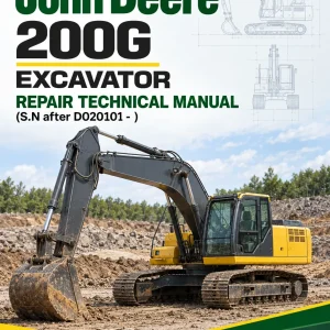 John Deere 200G Excavator Repair Technical Manual (S.N after D020101 - ) John Deere 200G Excavator Repair Technical Manual (S.N after D020101 - )