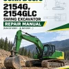 John Deere 2154G, 2154GLC Swing Excavator Repair Manual (S.N C212001 - & D212001 - )