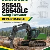 John Deere 2654G, 2654GLC Swing Excavator Repair Manual (S.N C260001 - & D260001 - )